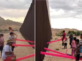 Muestra de enlace en la frontera USA-MX